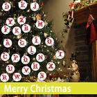 Xmas Letter Decoration Delicate Exquisite Christmas Alphabet Ornaments