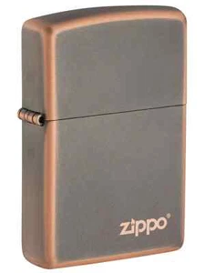 ZIPPO  BASE MODEL Lighter RUSTIC BRONZE  FINISH Mint In Box REGULAR 49839ZL NEW - Picture 1 of 1