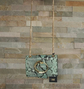 CAVALLI CLASS Tasche Umhängetasche Schultertasche Glamour NEU türkis ehemUVP305€ - Picture 1 of 8
