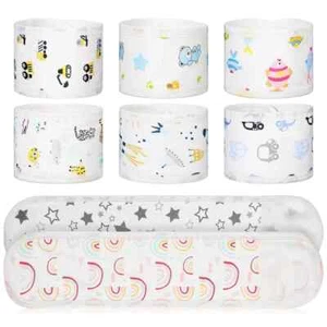 8 Pezzi Cartoni Animati Cotone Neonato Cordoncino Ombelicale Fasce Pancia... - Foto 1 di 9