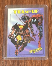 🔥1997 Fleer Marvel Spider-Man Team-Up Spider-Man & Wolverine #49