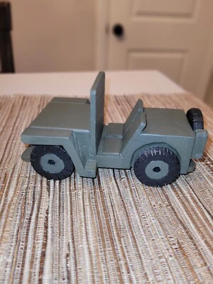 Wooden Willys Military Jeep - Image 1 of 4