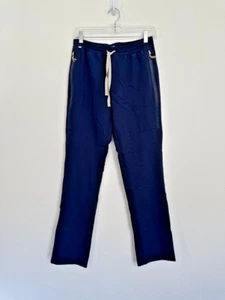 FIGS Men's Elastic Waist Natib Classic Pant Reflective Strip Navy Size Small - Picture 1 of 10