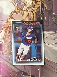2024 Topps #233 Jonny Deluca Los Angeles Dodgers Rookie mlb Baseball - Bild 1 von 2