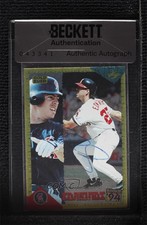 1994 Score Rookie & Traded Gold Rush Jim Edmonds BAS Certified BAS Encased Auto