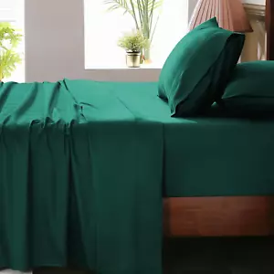 Extra Deep Pocket King Sheets - 18-24 Inch 1000 Thread Count Egyptian Cotton She - Picture 1 of 7