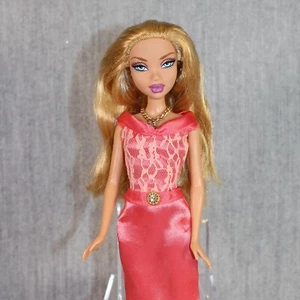BARBIE MATTEL My Scene Doll Fashion Kennedy Salmon Pink Evening Gown 2000s - Bild 1 von 13