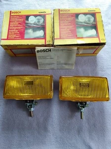 Bosch chrome yellow fog lights VW Porsche Mercedes NEW - Bild 1 von 12