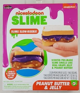 Nickelodeon Slime Peanut Butter & Grape Jelly Sandwich Scented NEW Cra-Z-Art - Picture 1 of 3