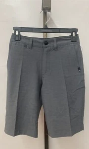 Quiksilver Youth Boy Union Heather Amphibian Shorts in Gray Size 23/10S - Picture 1 of 5