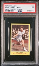 1970-71 PANINI BILLIE MOFFITT KING CAMPIONI DELLO SPORT #335 PSA 7 NEAR MINT