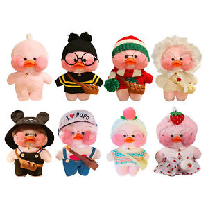 Kawaii Plush Duck Figure Toys Stuffed Animal DIY Hat and Costume Duck Dolls Gift