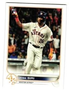 2022 Topps # 599 Jose Siri Houston Astros - Bild 1 von 2