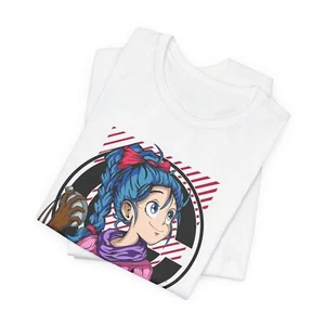 Bulma, D.B.Z Anime T Shirt, Unisex - Picture 1 of 7