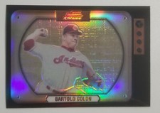 2000 BOWMAN CHROME RETRO FUTURE REFRACTOR #38 BARTOLO COLON