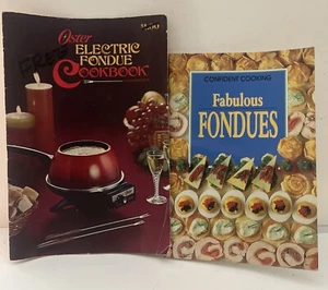 Fabulous Fondues by Wilson, Anne AND Oster Electric Fondue Cookbook Lot Of 2 - Picture 1 of 7