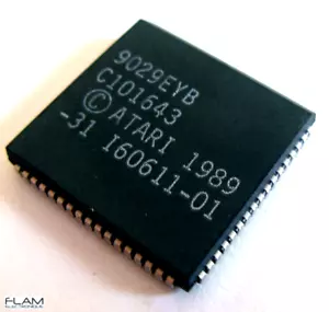 Rare Atari STE / MEGA ST original BLITTER CHIP ATARI MEGA ST / STE 520 1040 - Imagen 1 de 4