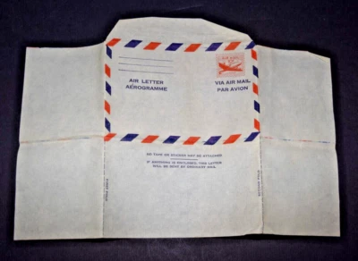 US Aerogramme MT/Unused Scott #UC16d 10 Cent US Air Mail Par Avion Stationary - Image 1 of 3