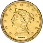 Us Gold $2.50 Liberty Head Quarter Eagle - Xf - Random Date