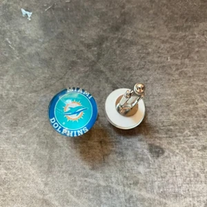 miami dolphins cufflinks - Picture 1 of 1
