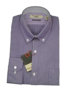 PENGUIN MUNSINGWEAR WINE TASTING MEN DRESS SLIM FIT SHIRT - Picture 1 of 2