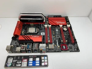 ASrock Fatal1ty Z97 Killer LGA1150 ATX Desktop Motherboard w/ i7-4790 4GHz 16GB - Afbeelding 1 van 6