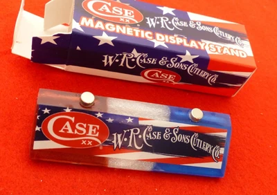 Case XX USA Knife Collectors Acrylic Magnetic Knife Display Stand MIB - Image 1 of 2