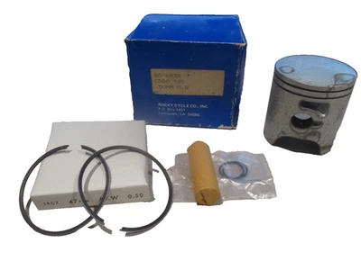 Nuevo de Lote Antiguo Rocky .50mm 2nd O/S 47.50 Kit de Pistón Se Adapta a: Honda 1985 CR80 R CR80R 05-6838 Foto 1 de 4