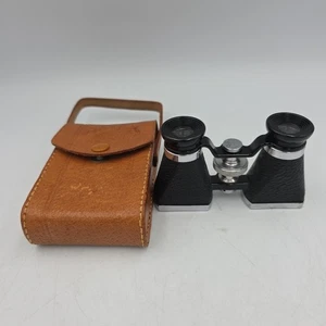 OFUNA binocolo compatto 3x10 in custodia di pelle made Japan occhiali opera vintage - Foto 1 di 7