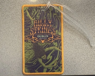 Billy Strings Luggage Tag Dublin Europe 2025  - Image 1 of 3