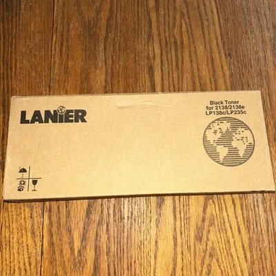 Tóner negro Lanier para 2138 2138e LP138c LP235c 20K páginas 480-0173 genuino NUEVO Foto 1 de 4