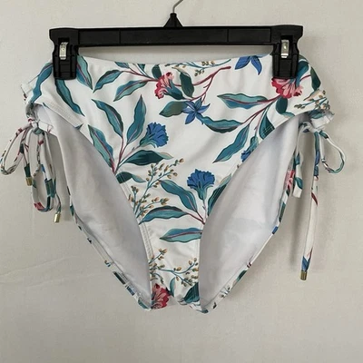 Parte inferior de bikini DAISY FUENTES talla 16 lazos laterales... Nuevo sin etiqueta, sin manchas, rasgaduras Foto 1 de 4