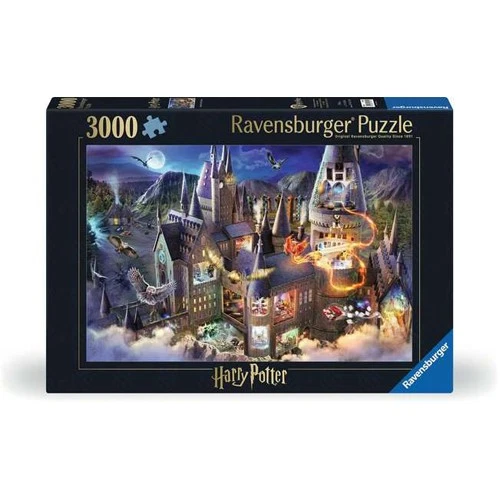 Hogwarts Castle at night, 3000pc - Brand New & Sealed - Image 1 of 1