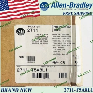 New in Box 2711-T5A8L1 Allen-Bradley PanelView Standard Terminal Free Ship US AB - Picture 1 of 5