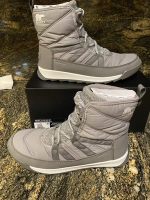 NEW Womens Sorel Whitney II Plus Lace Waterproof Boots Shoes, size 9 - Image 1 of 4