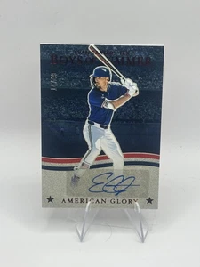 2025 Boys of Summer #AGS-EC Evan Carter American Glory Signatures Red #/49 - Bild 1 von 1