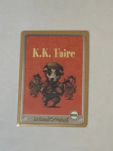 Nintendo Animal Crossing GameCube e-Reader Karte (2002) Serie 1 - K.K Faire #M02 - Bild 1 von 2