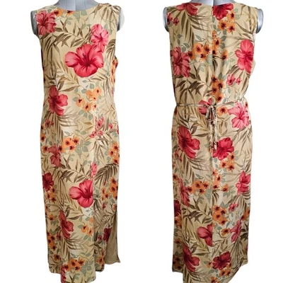 Coldwater Creek Silk Floral Maxi Dress Size Elegant Coldwater Creek maxi - Image 1 of 4