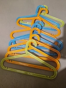 9 Kleiderbügel bunt Ikea Bagis | Kinderbügel | Kinderkleiderhaken - Bild 1 von 1