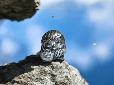 Charm Mamma Gufo e Civetta "Pandora" - Immagine 1 di 4