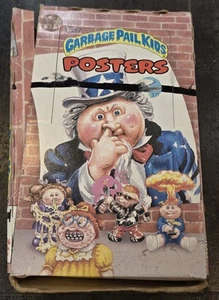 1986 TOPPS GARBAGE PAIL KIDS POSTER BOX w 36 UNGEÖFFNETE POSTER VINTAGE GPK COOL - Bild 1 von 9