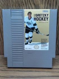 Wayne Gretzky Hockey Black Jersey Variant Nintendo Entertainment System NES Rare