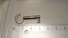antik 1 einzelner Schlüssel Bartschlüssel Eisen Handarbeit L 33mm ⌀ innen 2,9mm 