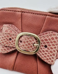 See By Chloe Leather Wallet, Coin Purse, Small Pouch w Bow & Buckle Detail - Picture 1 of 7