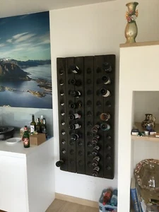Very Old Champagne Riddling Rack for 60 Wine Bottles Big Oak Winerack 1A QUALITY - Picture 1 of 12