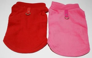 Abrigo suéter para perro chaqueta ropa pulóver de lana anillo correa 10,5" de largo trasero - Imagen 1 de 5