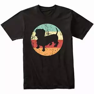 Retro Dachshund Dog Breed Icon T-Shirt - Retro Colors - Picture 1 of 5