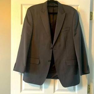 Absolutely stunning Gray Sean John double button men’s suit with pick stitching - Picture 1 of 6