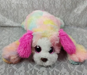 Ty Yodels Saint Bernard Dog Puppy Rainbow Pink Pastel Boo 22" Plush Stuffed 2014 - Picture 1 of 20