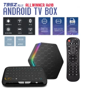 Caja de TV inteligente Upgrade 2024 T95Z Plus Allwinner H618 Android 12 doble WiFi Cortex - Imagen 1 de 14